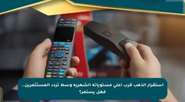 استقرار الذهب قرب أعلى مستوياته الشهرية وسط تردد المستثمرين.. فهل يستمر؟